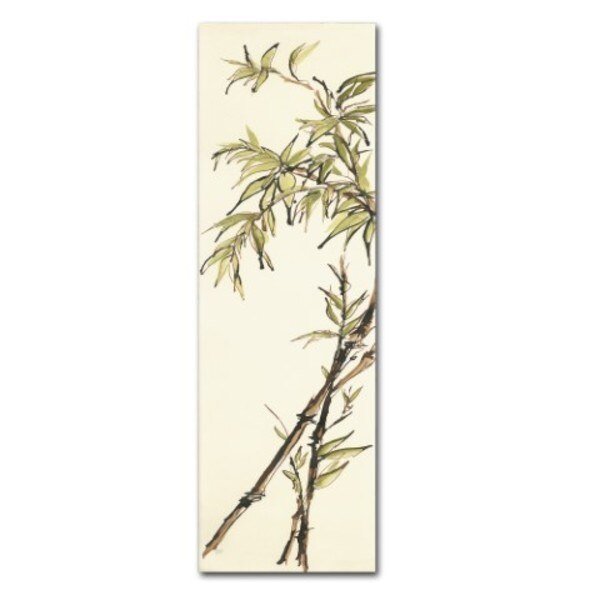 Chris Paschke 'Summer Bamboo I' Canvas Art, 8x24, Trademark Fine Art, Mfr#: WAP0390-C824GG
